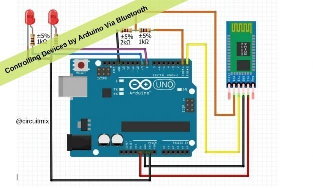 Controlling Devices by Arduino Using Bluetooth