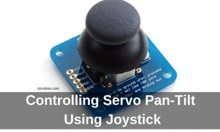 Controlling Servo Pan-Tilt Using Joystick