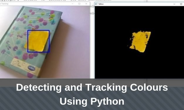 Detecting and Tracking Colours Using Python