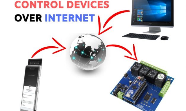 Control Devices Over Internet via Web-browser!