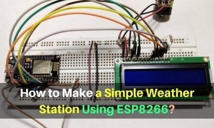 How to Make a Simple Weather Station Using ESP8266