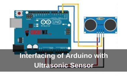Interfacing of Arduino with Ultrasonic Sensor