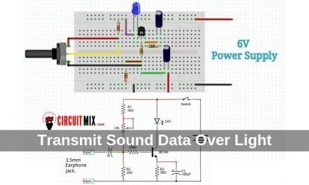 How to Transmit Sound Data Over Light?